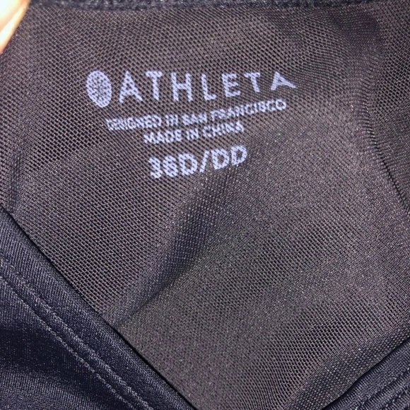Athleta blousy tankini top 36d / 36dd - Picture 3 of 5